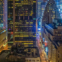 Buy canvas prints of The City that never sleeps  by Alan Matkin