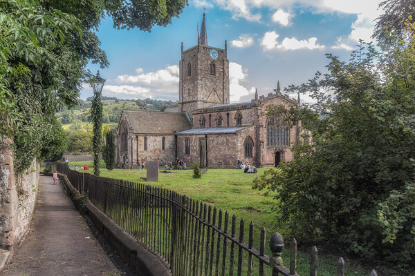 St Mary the Virgin Church, Wirksworth  Picture Board by Alan Matkin