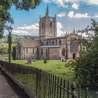 Buy canvas prints of St Mary the Virgin Church, Wirksworth  by Alan Matkin