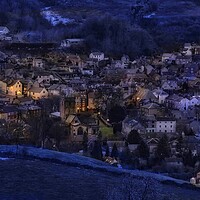 Buy canvas prints of Frosty Wirksworth from Gilkin by Alan Matkin