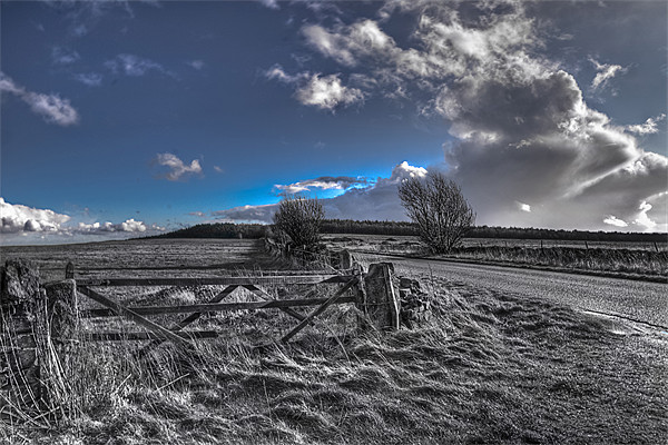 Matlock moors after a storm Picture Board by Alan Matkin