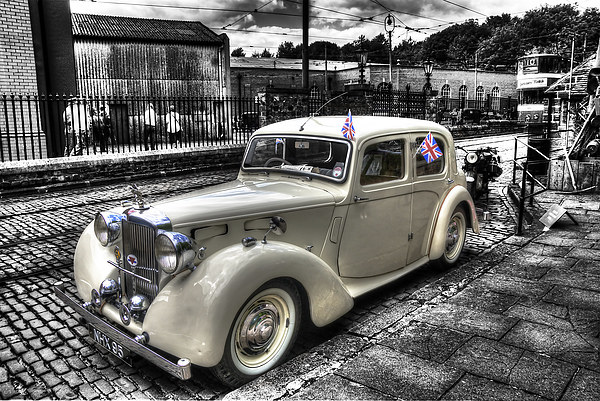 Alvis - Vintage Motor Vehicle Picture Board by Alan Matkin