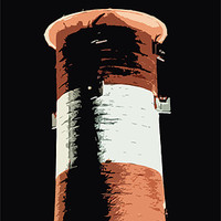 Buy canvas prints of Smeatons Tower Cutout by Sam Rowe