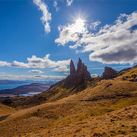 Buy canvas prints of The Old Man of Storr by Gary Finnigan
