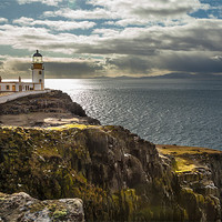 Buy canvas prints of Neist Lighthouse by Gary Finnigan
