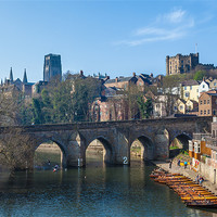 Buy canvas prints of Durham city by Gary Finnigan