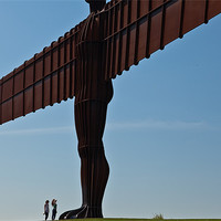 Buy canvas prints of Angel of the North by Gary Finnigan