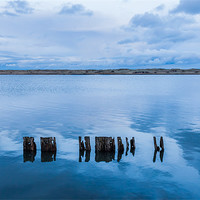 Buy canvas prints of Pilings by Gary Finnigan