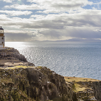 Buy canvas prints of Neist Lighthouse by Gary Finnigan