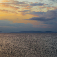 Buy canvas prints of Orkney Sunset by Gary Finnigan