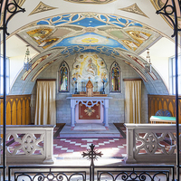 Buy canvas prints of The Italian Chapel by Gary Finnigan