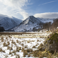 Buy canvas prints of Bull Crag and The Stangs by Gary Finnigan