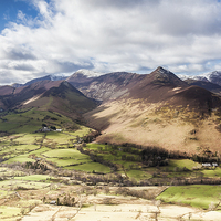 Buy canvas prints of Newlands Valley by Gary Finnigan
