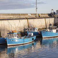 Buy canvas prints of Blue boats by Gary Finnigan