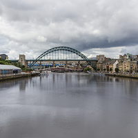 Buy canvas prints of Newcastle and Gateshead quays by Gary Finnigan