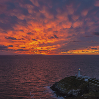 Buy canvas prints of South Stack Sunset by Gary Finnigan