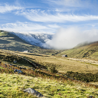 Buy canvas prints of Hebron station, Snowdonia by Gary Finnigan