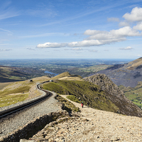 Buy canvas prints of Clogwyn Station by Gary Finnigan