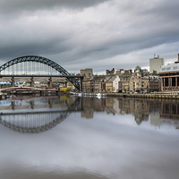 Buy canvas prints of Newcastle Quayside by Gary Finnigan