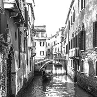 Buy canvas prints of Venice canal by Gary Finnigan