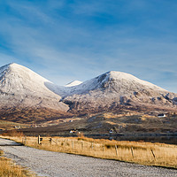 Buy canvas prints of On the Road to Elgol by Gary Finnigan