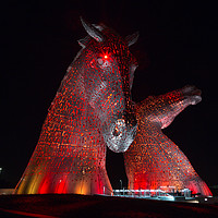 Buy canvas prints of Kelpies by Gary Finnigan