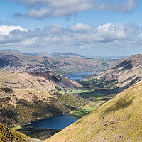 Buy canvas prints of Ullswater valley by Gary Finnigan