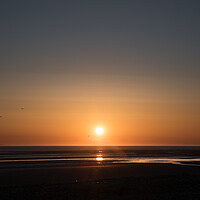 Buy canvas prints of Sunset at Walney by Gary Finnigan