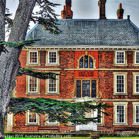 Buy canvas prints of The Forty Hall House HDR by Anthony Hedger