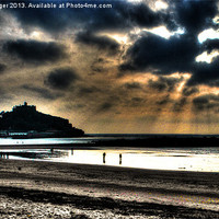 Buy canvas prints of St. Michaels Mount by Anthony Hedger