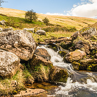 Buy canvas prints of On the Black Mountain, Brecon Becons, Wales by Anthony Hedger