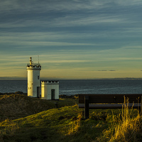 Buy canvas prints of Elie Ness Lighthouse by Mike Dow