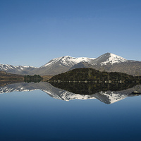 Buy canvas prints of Glencoe Mirror by Mike Dow
