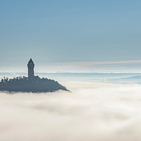 Buy canvas prints of The Wallace Monument  by Mike Dow