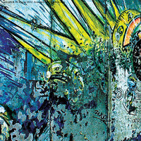 Buy canvas prints of Berlin Wall Number 1 by JG Mango