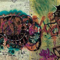 Buy canvas prints of Berlin Wall Number 7 by JG Mango