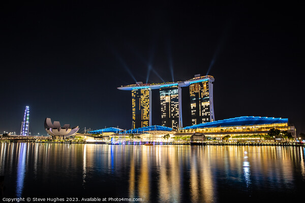 Marina Bay Sands Picture Board by Steve Hughes