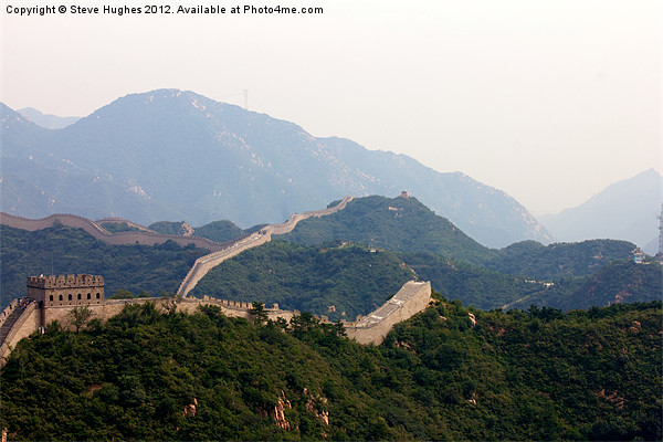 The Chinese Great Wall Picture Board by Steve Hughes