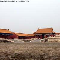 Buy canvas prints of The Forbidden City Beijing China by Steve Hughes