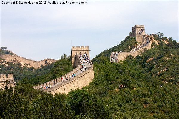 The Great Wall of China Picture Board by Steve Hughes