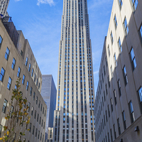 Buy canvas prints of  Rockefeller NBC New York by Steve Hughes