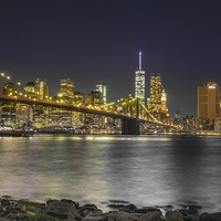 Buy canvas prints of Manhattan from across East River by Steve Hughes