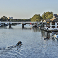 Buy canvas prints of Kingston upon Thames by Steve Hughes