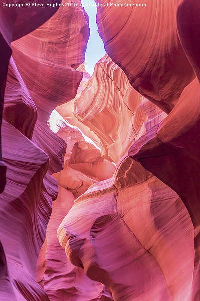  Lower Antelope Canyon HDR Picture Board by Steve Hughes