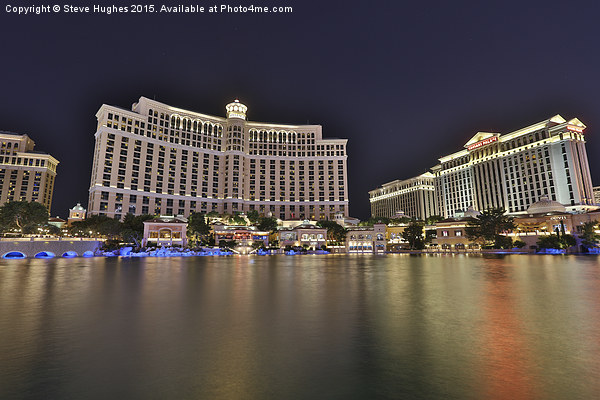  Bellagio Hotel, Las Vegas Picture Board by Steve Hughes