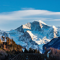 Buy canvas prints of The Swiss Alps by Steve Hughes