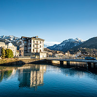 Buy canvas prints of Interlaken Switzerland by Steve Hughes