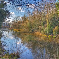 Buy canvas prints of Sherbourne pond by Steve Hughes