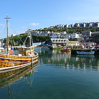 Buy canvas prints of Mevagissey by Carolyn Petty