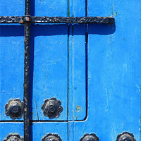 Buy canvas prints of Blue door by Digby Merry